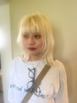 カンナ オーガニック ヘアデザイン(CANNA ORGANIC & HAIR DESIGN) 抜きっぱなしブロンド