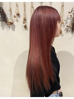 シャンプーボーイ セントラル 博多(SHAMPOO BOY central) ピンクベージュカラー