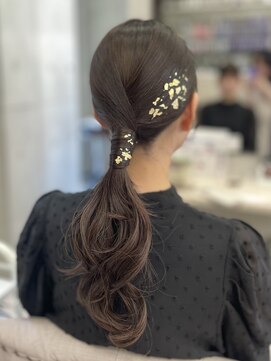 ミリィバイアヤラ 船橋店(MIRYI by ayala) 【Chiharu】タイト×ゆる巻き大人アレンジ