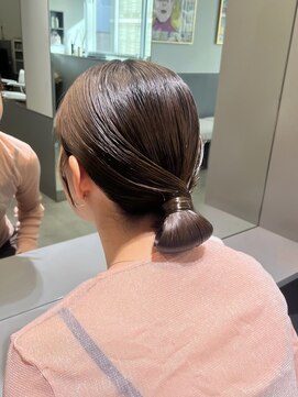 エイゾー 銀座(EIZO) タイトシニヨン/ シニヨンヘア/ お呼ばれヘア