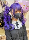 量産★ハート×編み込み　ツインテール