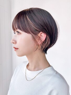 シオン(shion) マロンベージュメルティカラー似合わせカット_ba461193
