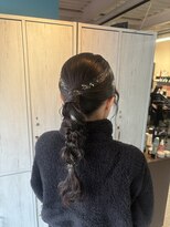 ジェリカヘアー サンフラワー通り(Jlica hair)&nbsp;タイト×編みおろし