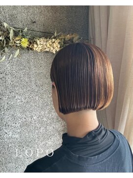 ロポ(LOPO) 刈り上げminiボブ