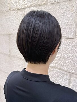 ハピネス 河原町店(Happiness) ショートボブ　黒髪ショート　京都美容室　進詩織