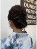 【HITOMI限定】浴衣ヘアアレンジ・着付け￥5,500