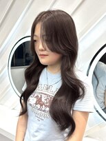 ロンドリメゾン 原宿(Lond re Maison.)&nbsp;暗めカラー/姫カットレイヤー/マロンベージュ/くすみベージュ