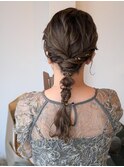 ロングヘアアレンジ