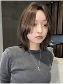 ボブウルフ、顔まわりレイヤー、ショートウルフ