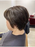 ナチュラルくせ毛さんショート