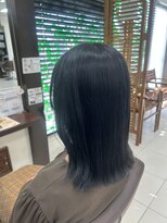 クリック 鎌取店 韓国風ブルーブラック