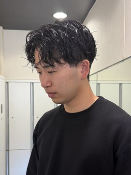 ロットオム 茅ヶ崎(Lot HOMME) MEN’S HAIR/刈り上げシャドウパーマ/茅ヶ崎