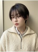 韓国ショートマッシュショートハンサムショートヘア大人ショート