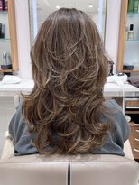 ピークアブー アヴェダ ギンザシックス(PEEK-A-BOO AVEDA GINZASIX) レイヤーワンホンレイヤーシャギーロングレイヤー◆