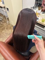 マルクヘアケア(MALQ HAIR CARE)&nbsp;髪質改善で叶う艶感ボルドーブラウン