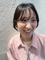 エクリ シセイドウ 麻布十番店(equri×SHISEIDO)&nbsp;【麻布十番】大人の丸みショートスタイル