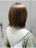 髪質改善ボブ縮毛矯正ミディアムレイヤー似合わせカット門前仲町