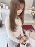 【新規】カット&フルカラー&ケアトリートメント 　7700円