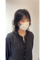 シエル ドゥ サワ(ciel de SAWA)&nbsp;レイヤーパーマミディアム 無造作束感で今っぽく垢抜け