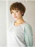 【RICCA】ショート×ベージュカラー