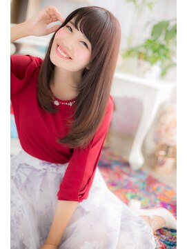 ミック ヘアアンドビューティー 大山店(miq Hair&Beauty) おしとやかロングの♪清楚美人