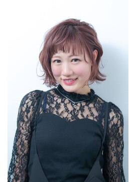 ニシオギ ヴォイス 西荻窪店(nishiogi voice) ナチュラルな美髪に髪質改善イルミナカラー★切りっぱなし風ボブ