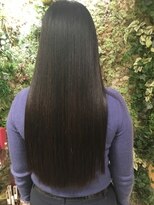 ヘアメイク アンティ シャンドラ縮毛矯正＋HUEグロス☆