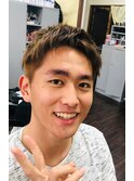 さわやかツーブロック