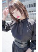 耳掛けしても可愛い!初恋レイヤーミディ*