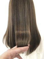 ジーナ セントラル銀座(Zina)&nbsp;シアーオリーブグレージュ＊髪質改善＊艶髪【ZinaCENTRAL】