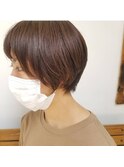 可愛めマッシュショート