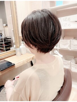 ミッシェル アフロート(michelle afloat) 隙過ぎないCカーブカットで簡単キレイフォルムショート