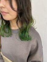 アイリー 名古屋(A/LEE) 裾カラー×グリーン