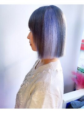 トーク 伊丹本店(TAL'KE) TAL'KE/インナーカラー×ブルーシルバー_877