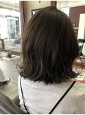 オリーブブラウンボブ