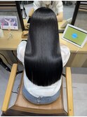 自分史上最高の艶髪へ 柔らかな手触り ブルーブラック