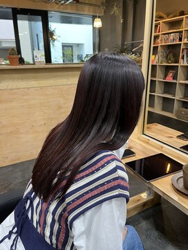 パム 恵比寿(PAM.) 葡萄色とロング