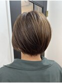 襟足タイトショート