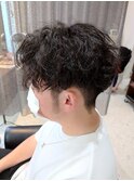 神戸メンズツイストスパイラル 波巻き シークレットパーマ