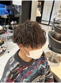 ツイストスパイラルパーマ　サマーカット　サマーマッシュ夏ヘア
