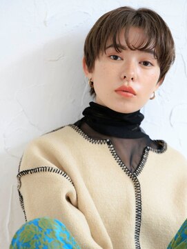 リトル 中野(little) ニュアンスパーマのマッシュショート