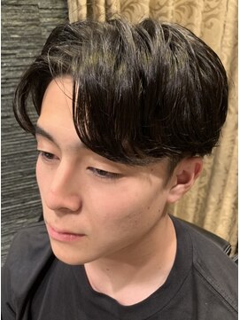 プレミアムバーバー 新宿店(PREMIUM BARBER produce by HIRO GINZA) 韓国風ニュアンスパーマ