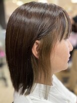 ヘアークリアー 春日部 ベージュイヤリングカラー/初デザインカラーの方に◎/オシャレ