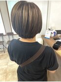 白髪ぼかしカラー