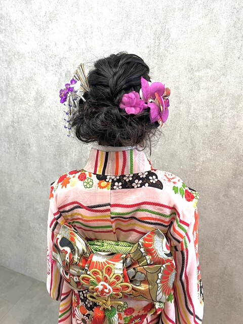 七五三ヘアセット