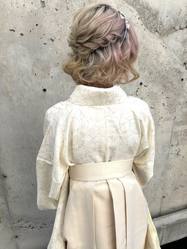 アルツディレット(ALTS diletto) 【ALTS diletto】袴ヘアセット＆着付け×卒業式アレンジ