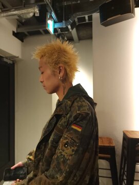 ブロック ジャポン(bloc japon) ブロンドスパイキーショート