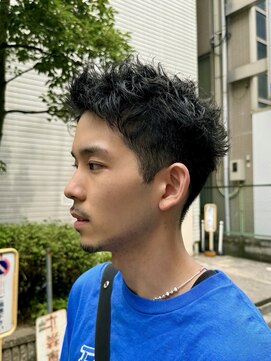 ヒカリス 中崎店(HIKARIS) メンズ × スパイキーショート