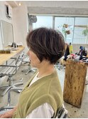 癖毛ショート/くせ毛ショート/くびれショート/ショートカット
