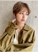 イメチェン/似合わせカット/フルバング/レッドブラウン/八幡山